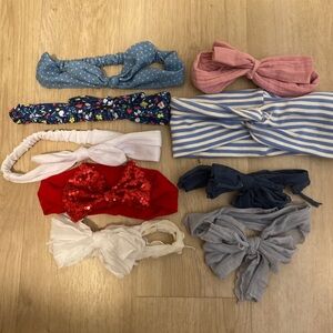 Bundle of baby girl bows